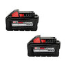 Milwaukee M18 18V Lithium-Ion High Output Starter Kit w/ Two Battery (6.0 Ah) & Charger