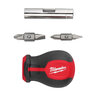Milwaukee 2pc. 11-in-1 Multi-Bit Screwdriver & 6-IN-1 Stubby Multi-Bit Screwdriver Set