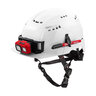 Milwaukee BOLT™ White Front Brim Vented Safety Helmet (USA) - Type 2, Class C (w/ Logo)
