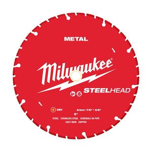 Milwaukee 9 in. STEELHEAD™ Metal Cutting Diamond Blade