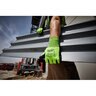 Milwaukee Hi-Vis Cut Level 5 Polyurethane Dipped Gloves-Small