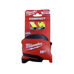 Milwaukee 25 ft. Compact Tape Measure