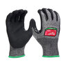 Milwaukee Cut Level 6 High Density Nitrile Dipped Gloves - Large