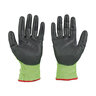 High Visibility Cut Level 5 Polyurethane Dipped Gloves - L