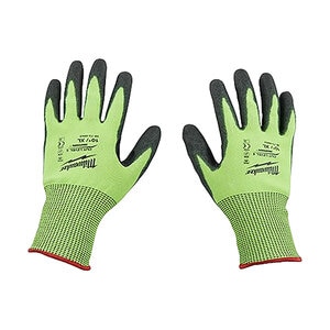 High Visibility Cut Level 5 Polyurethane Dipped Gloves - XL