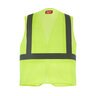 Milwaukee Class 2 High Visibility Yellow Mesh One-Pocket Safety Vest - 2X/3X
