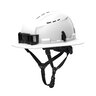 Milwaukee BOLT White Full Brim Vented Safety Helmet - Type 2, Class C