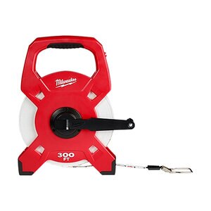 Milwaukee 300 ft. Fiberglass Open Reel Long Tape Measure