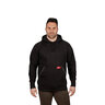 Milwaukee Men Ft.S Large Black Heavy Duty Cotton/Polyester Long-Sleeve Pullover Hoodie