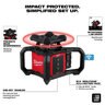 Milwaukee M18 Red Exterior Rotary Laser Kit
