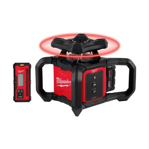 Milwaukee M18 Red Exterior Rotary Laser Kit