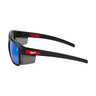 Milwaukee Full Frame Safety Glasses with Removable Side Shield - Blue Mirrored Anti Scratch Lenses