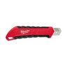Milwaukee 18MM Snap Off Knife w/ Metal Lock and Precision Cut Blade