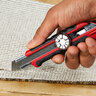 Milwaukee 18MM Snap Off Knife w/ Metal Lock and Precision Cut Blade