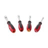 Milwaukee 4pc SAE HollowCore Magnetic Nut Driver Set