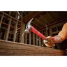 Milwaukee 21oz Milled Face Poly/Fiberglass Handle Hammer