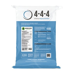 Mirimichi Green 4-4-4 9Ca 0.2Fe Organic Fertilizer 50 lb. Bag
