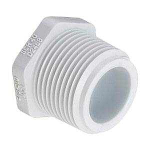 Monoflex Point Plug Sch 40 PVC 1-1/4 in.