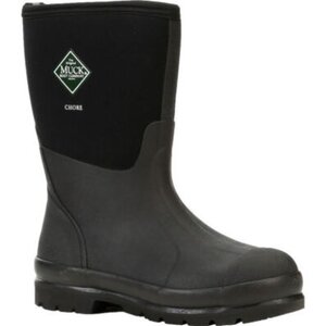 Muck Boot Chore Mid Black Mens Size 10
