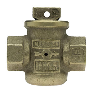 Mueller Stop & Waste Valve Lead Free 1 in.