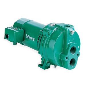 Myers Shallow Well Jet Pump HJ w/ Brass Impeller 3/4 HP 115/230V 1 Phase Cast Iron
