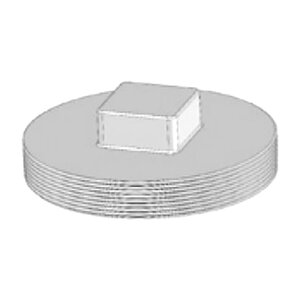 Male Plug 8 in. Mpt for Clean Out Adapter