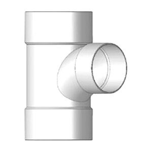 Sanitary Tee H x H x H 8 in. x 6 in.