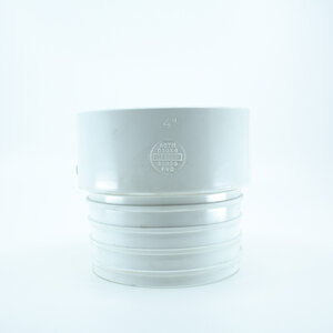 4 in. x 4 in. Corrugated Adapter Corr Spigot X Swr Hub