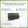 NDS Socket Adapter 1/2 in. (A 700)