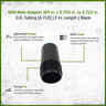 NDS Male Adapter 3/4 in. x 0.704 in. to 0.710 in. O.D. Tubing (A 710)