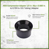 NDS Compression Adapter 1/2 in. Slip x 0.680 in. to 0.704 in. O.D. Tubing (A 700)