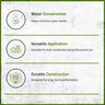 NDS Take-Apart Super-Flo Emitter 2.0 GPH Green