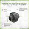 NDS Flo-Control Sch 80 PVC Union 1 in. Slip