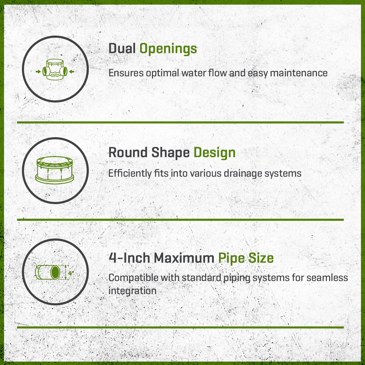 NDS Flo-Well Dry Well Leaching System w/ Easy Installation