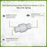 NDS FloControl Series 1012 Spring Check Valve PVC 1-1/2 in. Slip 2# Spring