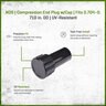 NDS Compression End Plug with Cap 0.704 in. to 0.710 in. O.D. Tubing (A 710)