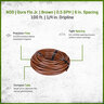 Nds Dura Flo Jr 1/4 in. Brown Dripline 0.5 GPH 6 in. Spacing 100 ft.