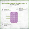 NDS Standard Valve Box Black Box/Purple Lid Retangle 14 in. x 19 in. x 12 in. Overlapping RW