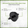 Nds Accuflow Pressure Compensating Emitter 1.0 GPH Black