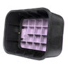 NDS 14 in. x 19 in. x 6 in. Standard Series Extension Box-Black / Purple Cover, Reclaimed Water