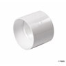 NDS PVC S&D Coupling HUB x HUB White 4 in.