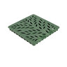 12 in. x 12 in. Square Grate Botanical Green NDS