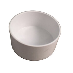 NDS PVC S&D Drain Cap HUB White 6 in.