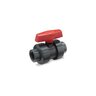 NDS Flo-Control Blocked Tru Union Ball Valve PVC 1-1/2 in. Slip & Thread with Viton O-Ring
