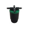 Nds Cuatro - Flo 4 Outlet Bubbler 20 GPH Green 1/2 in. Fipt Inlet