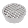 NDS Grate Round Gray 4 in.