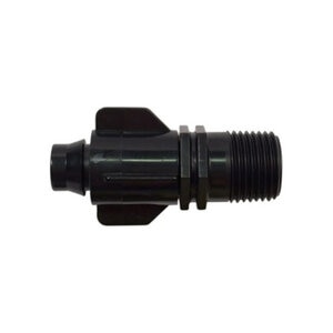 NDS Adapter Black PVC 1/2 in. MIPT