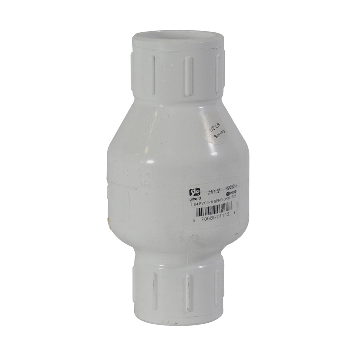 NDS Spring Check Valve Slip x Slip 1-1/4 in. PVC | SiteOne US