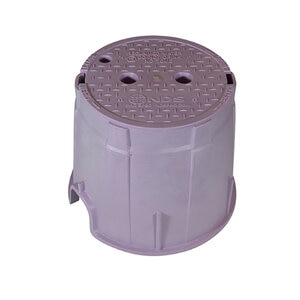 NDS Box Purple 10 in. Round