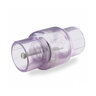 NDS FloControl Series 1011 Spring Check Valve Clear PVC 1-1/2 in. Slip 1/2# Spring